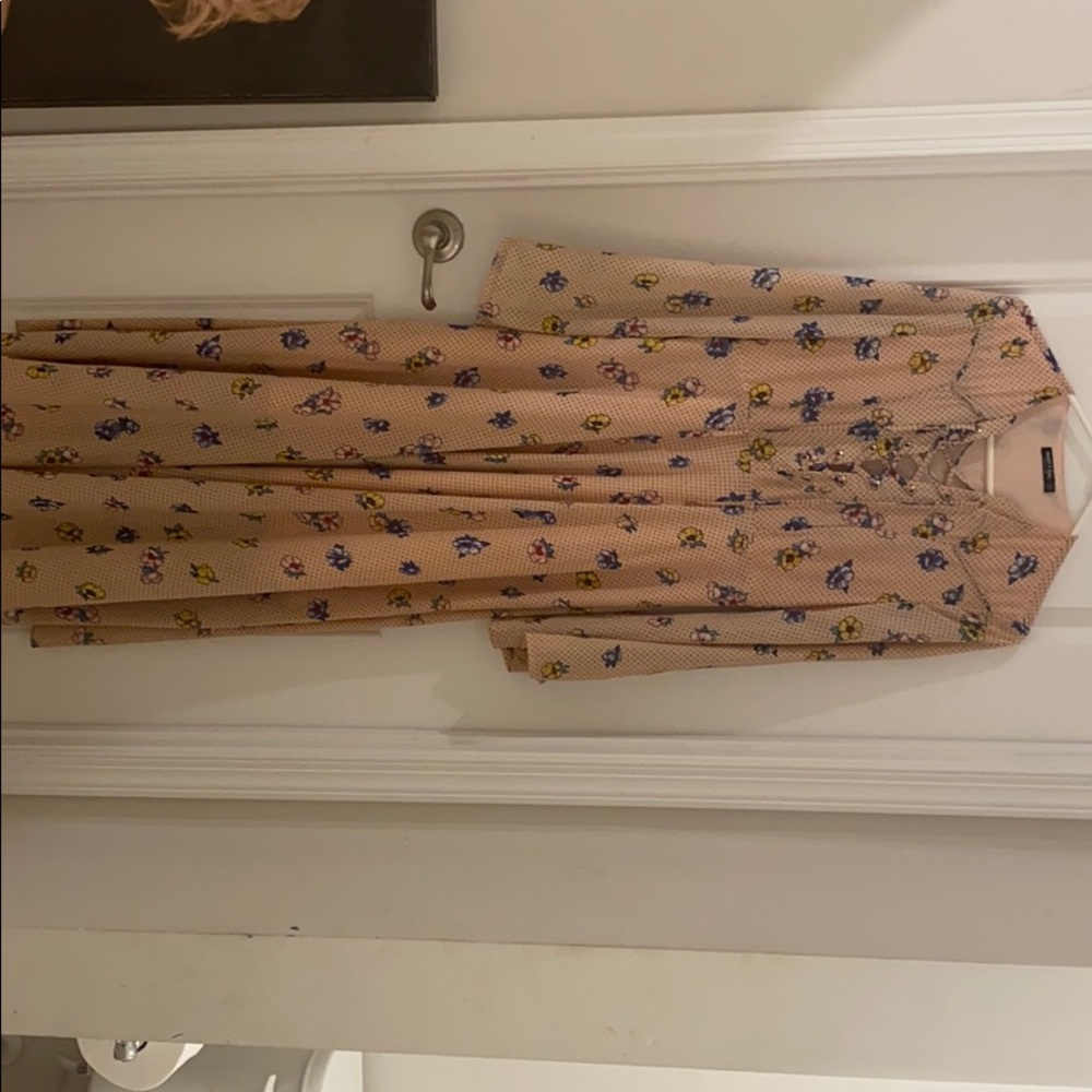 FRINGE MAXI DRESS *nasty gal* size 4